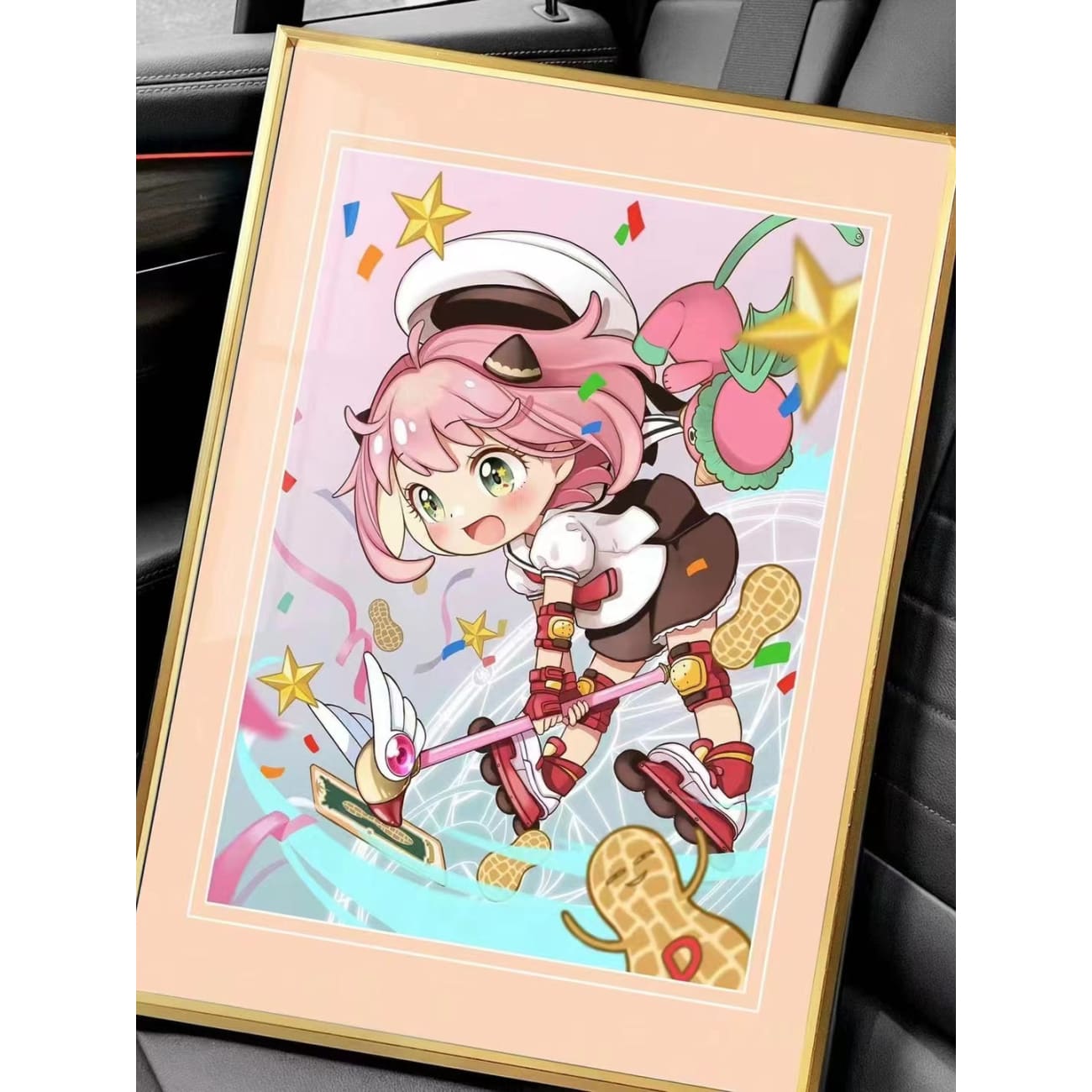 Anya Forger Cosplay Cardcaptor Sakura Poster Frame [Green Version / Pink Version]