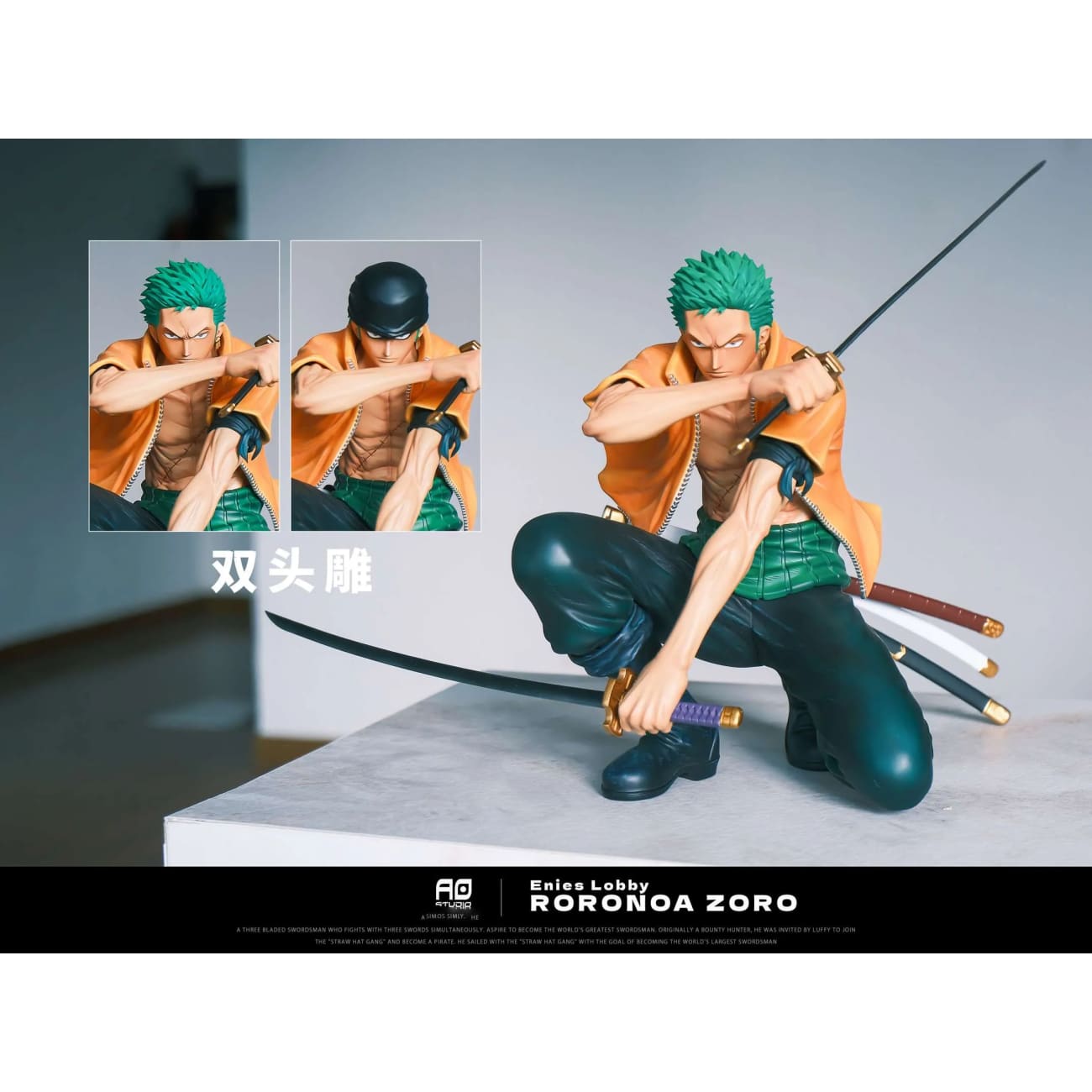 AO Studio - Enies Lobby Arc Roronoa Zoro [2 Variants]