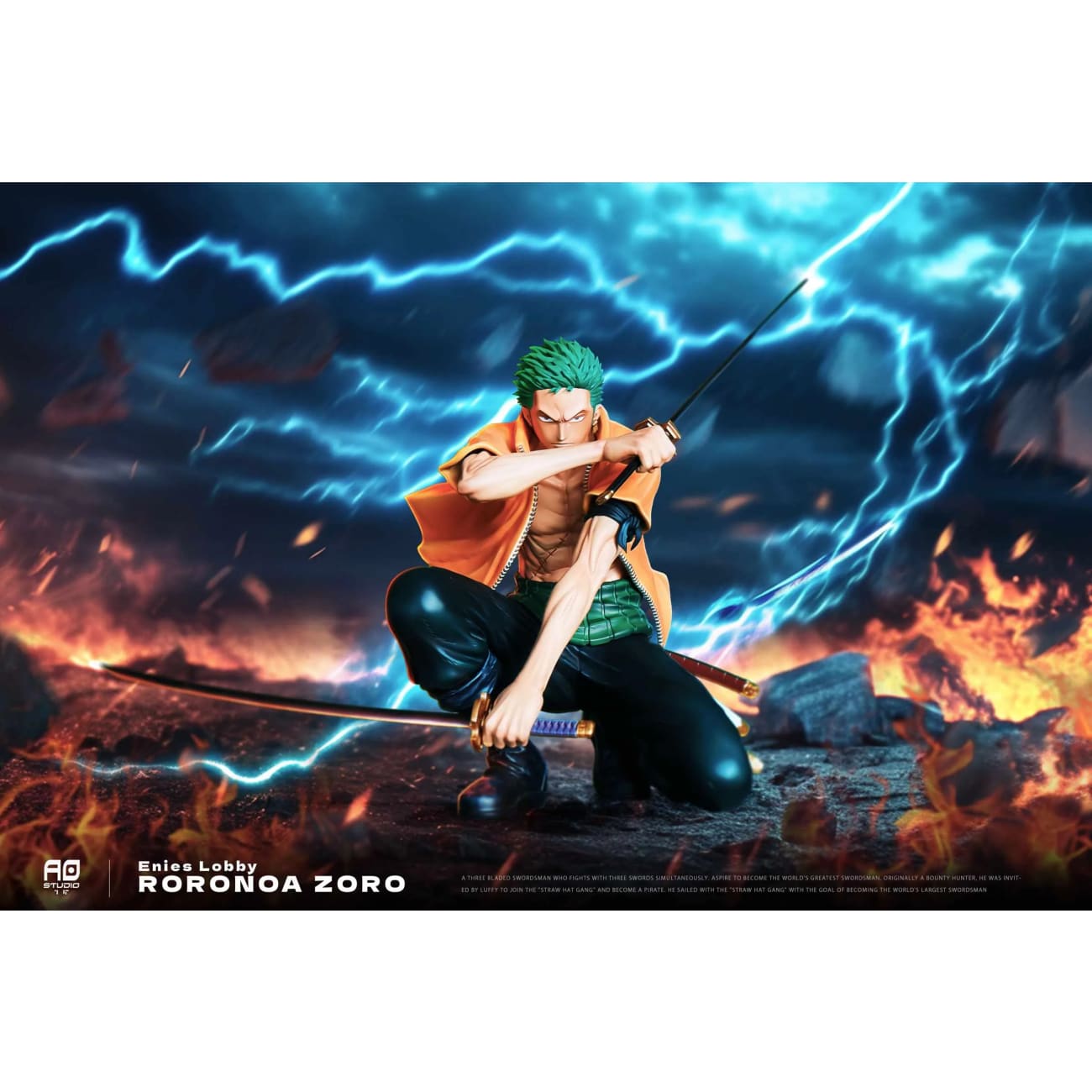 AO Studio - Enies Lobby Arc Roronoa Zoro [2 Variants]
