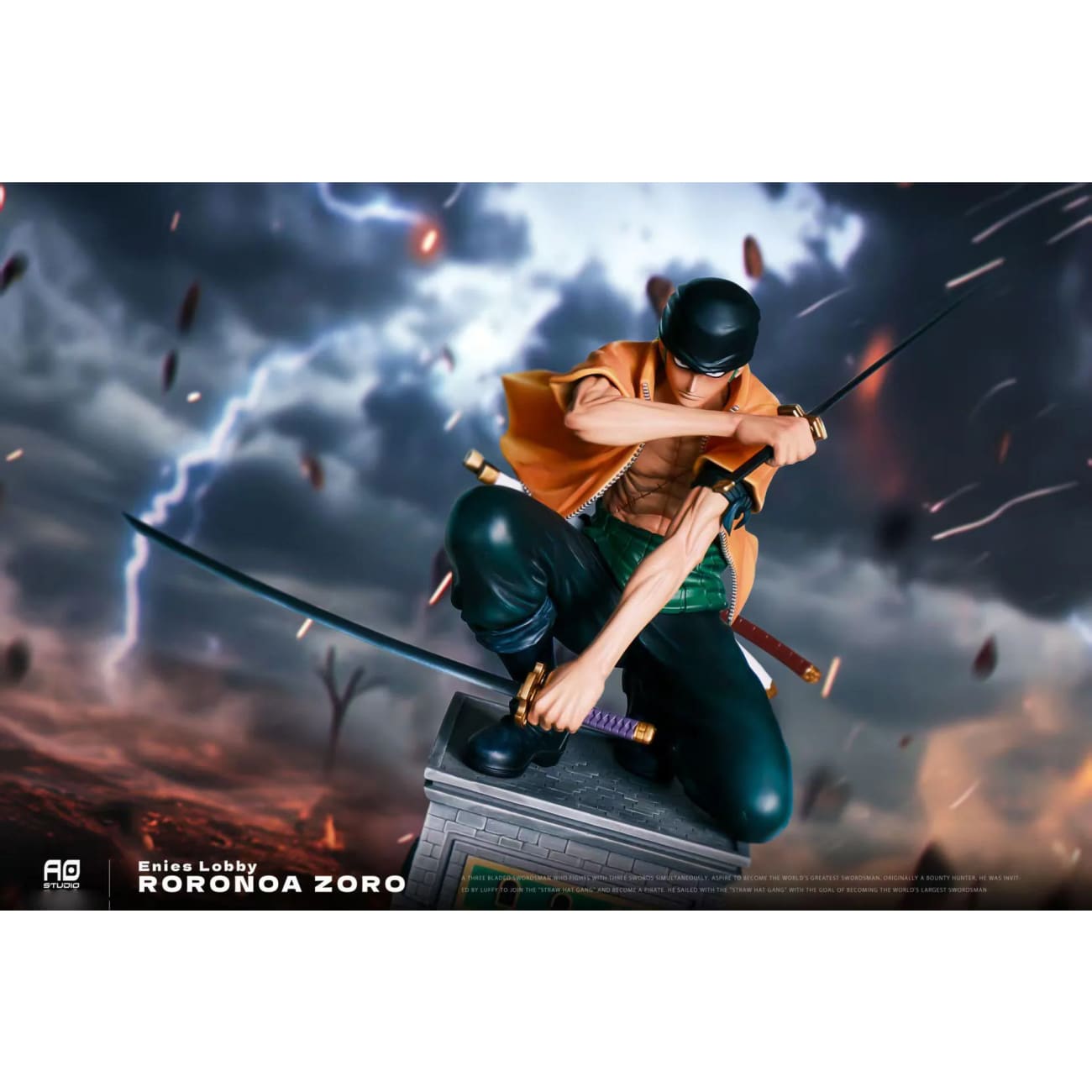 AO Studio - Enies Lobby Arc Roronoa Zoro [2 Variants]