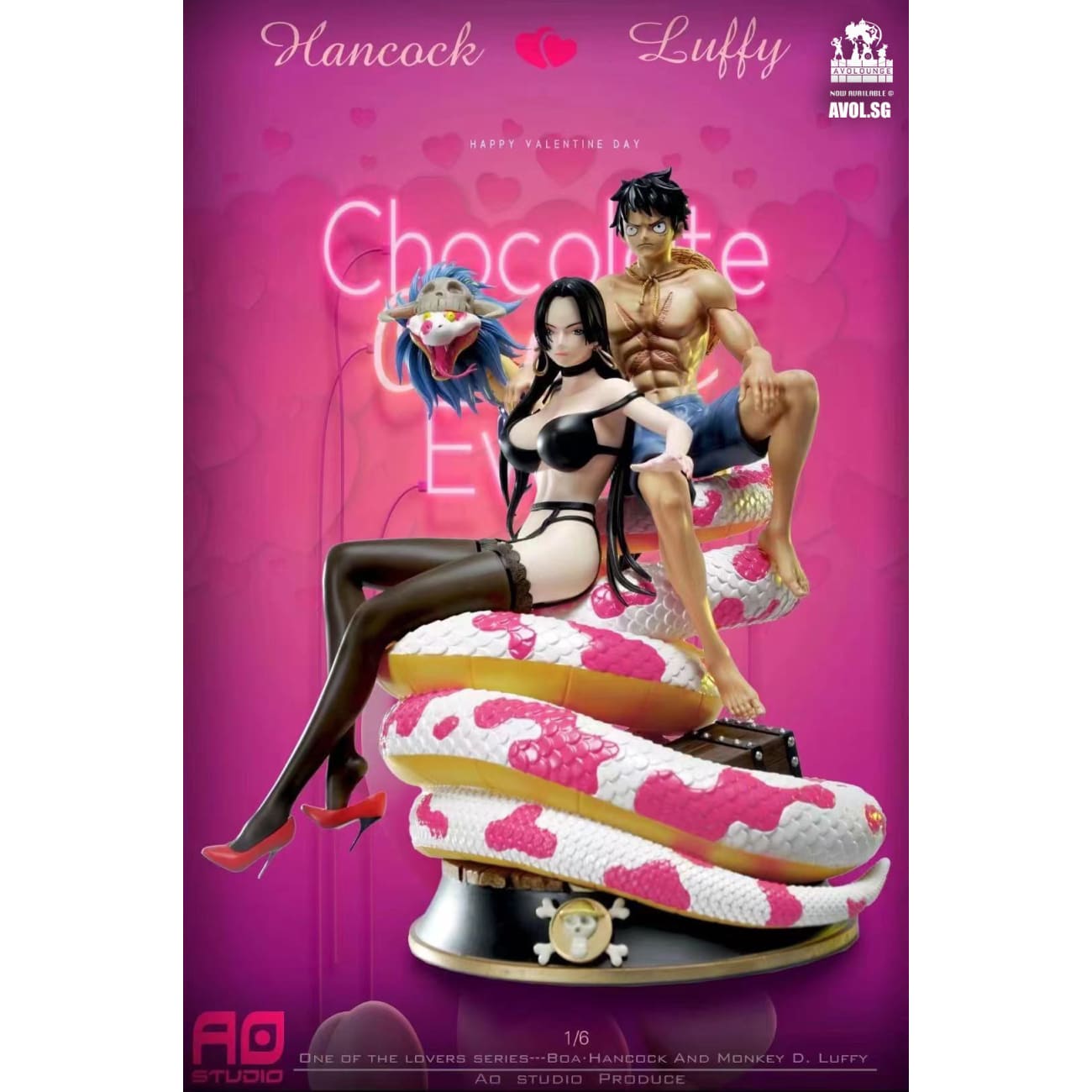 AO Studio - Luffy and Boa Hancock [1/6 scale]