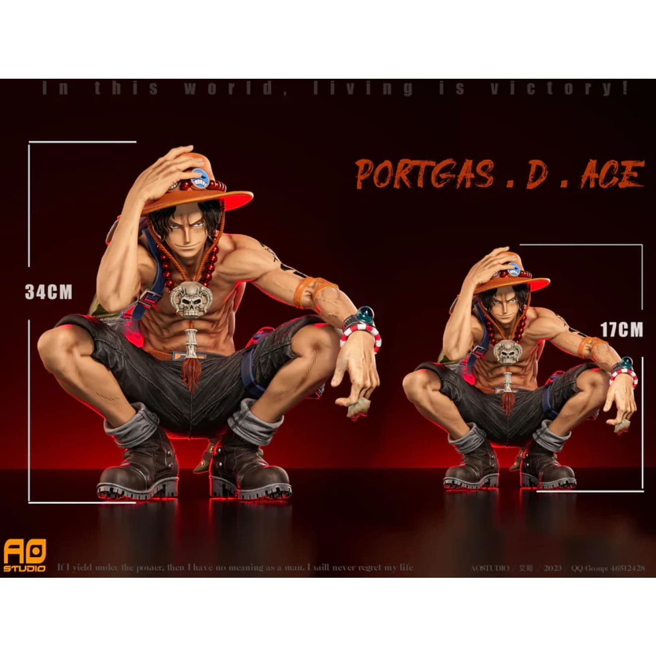 AO Studio - Portgas D. Ace [8 Variants]
