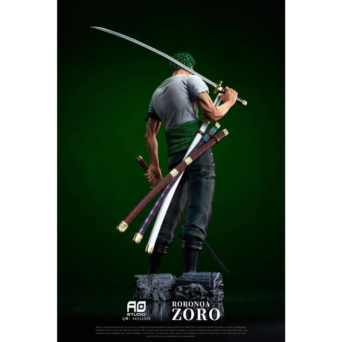 AO Studio - Pre-Timeskip Roronoa Zoro [2 Variants]