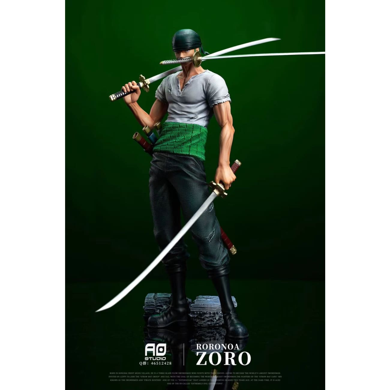 AO Studio - Pre-Timeskip Roronoa Zoro [2 Variants]