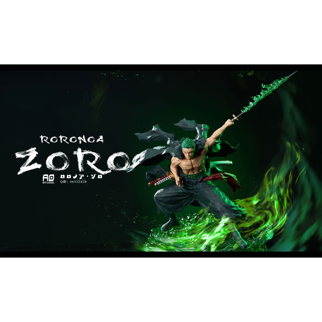 AO Studio - Yakkodori Roronoa Zoro [2 Variants]
