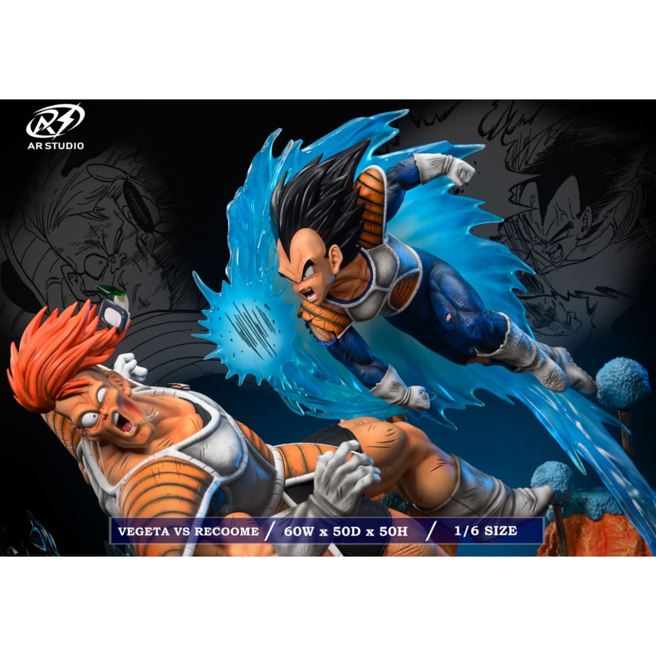AR Studio - Vegeta vs Recoom