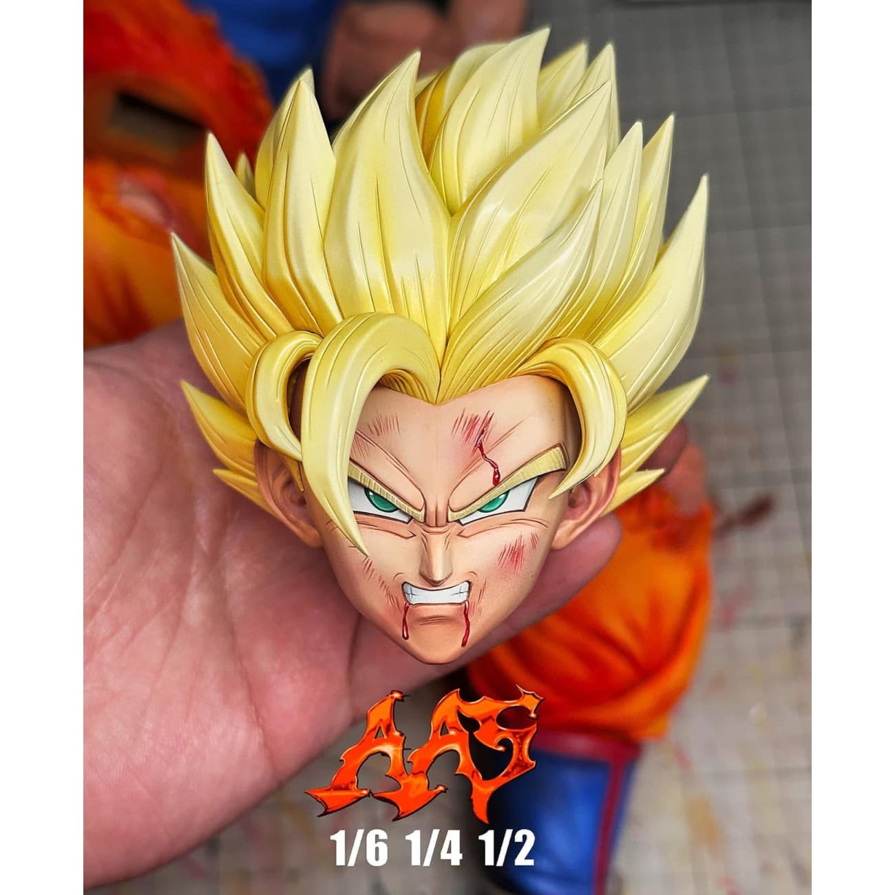 Armyant Studio (AAS) - Vegeta / Son Goku Bust