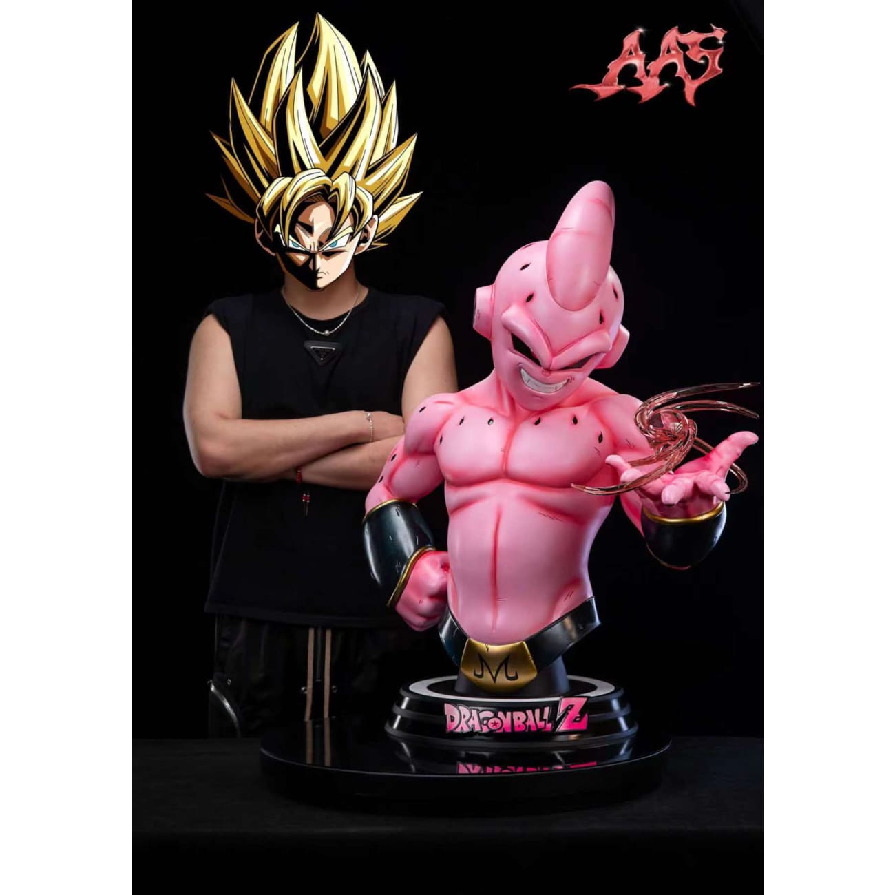 Armyant Studio - Wave Kid Majin Buu Bust / Tongue Kid Majin Buu Bust