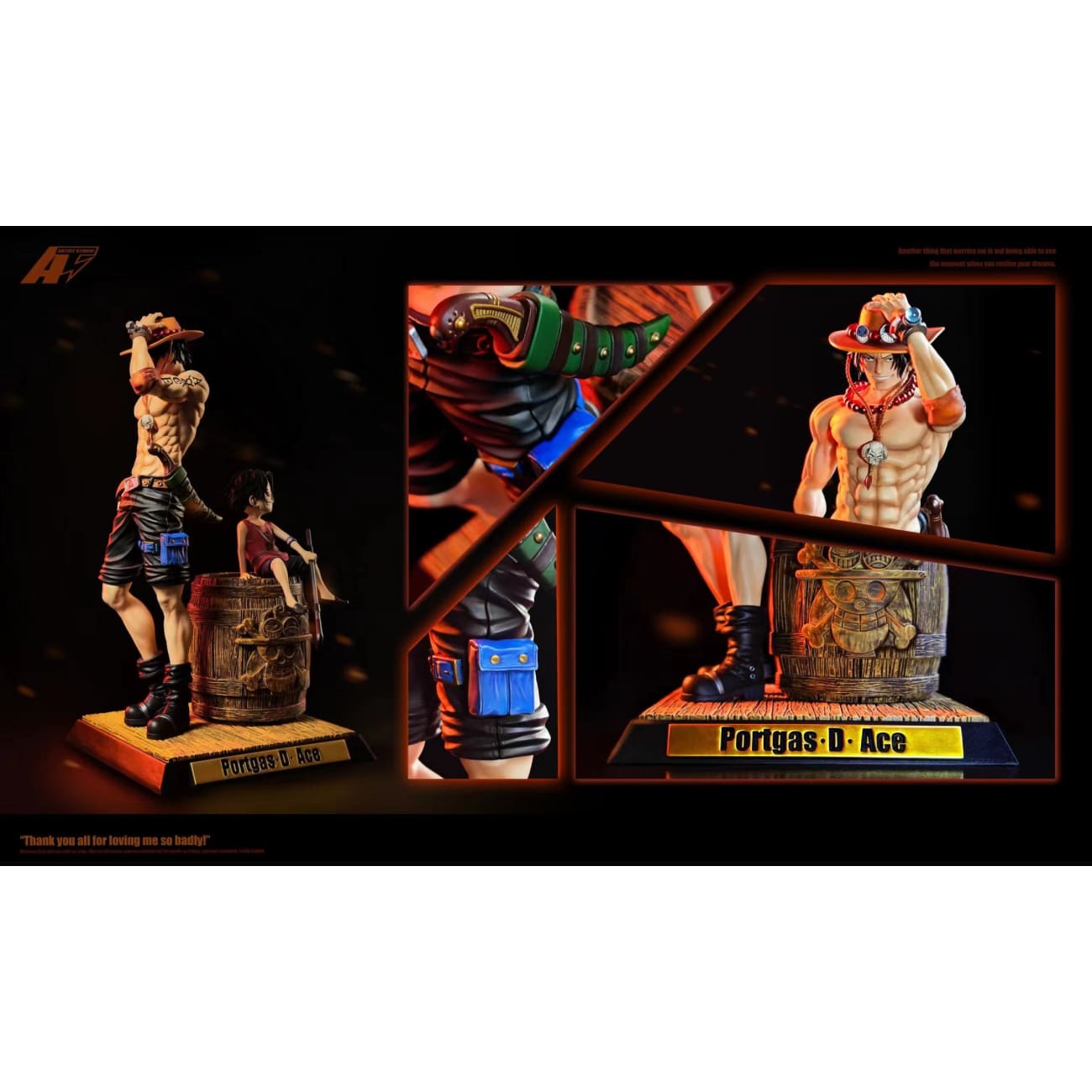 AT Studio - Portgas D Ace & Childhood Ace [3 Variants]