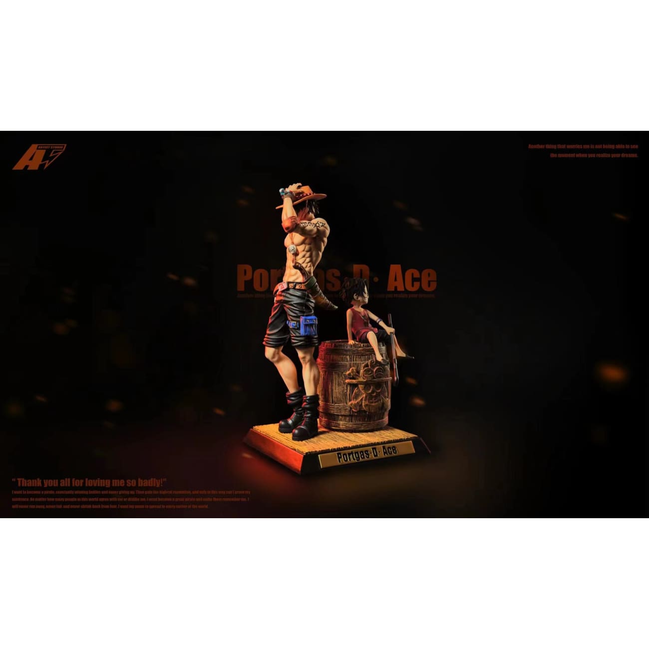 AT Studio - Portgas D Ace & Childhood Ace [3 Variants]