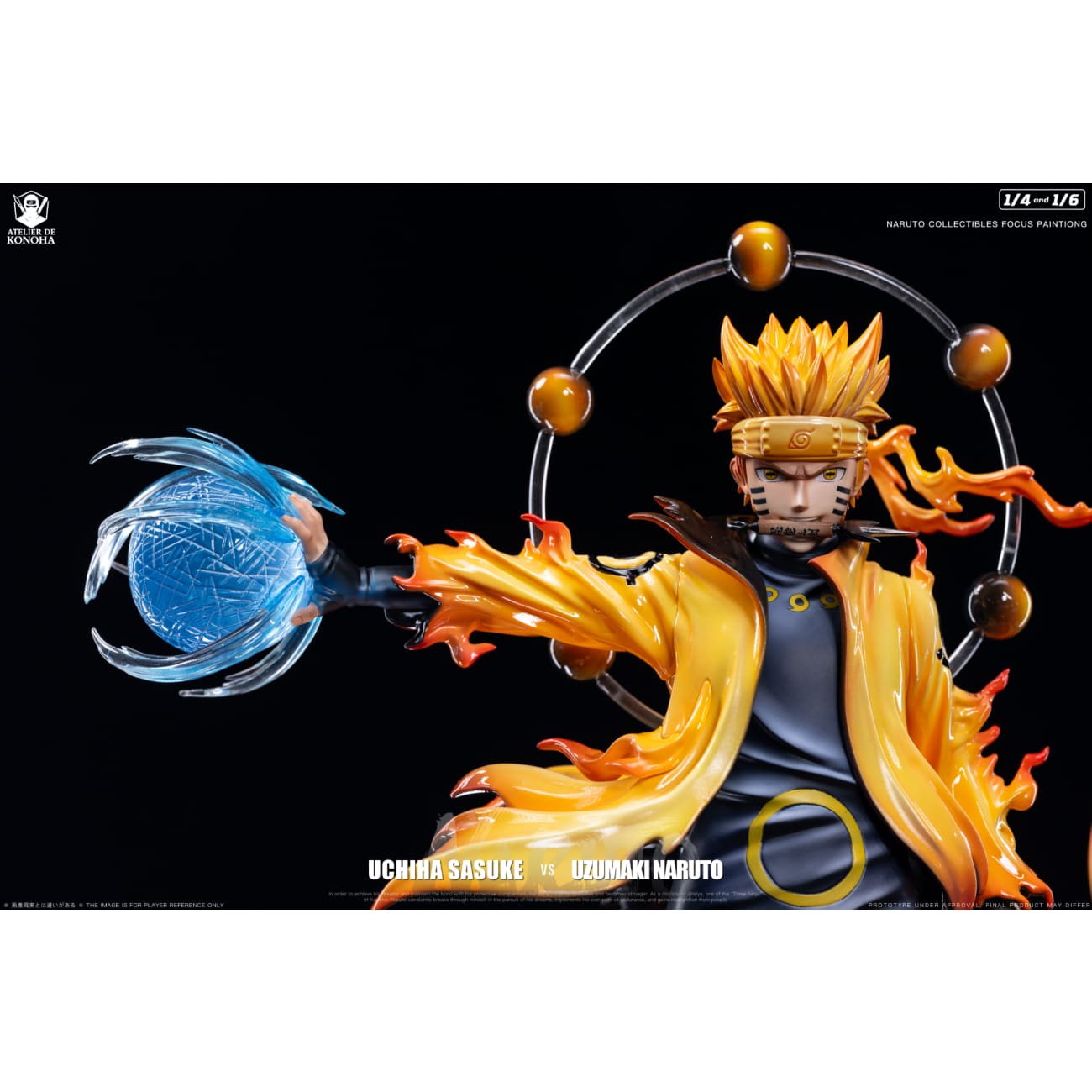 Atelier De Konoha Studio - Uzumaki Naruto & Uchiha Sasuke [6 Variants]