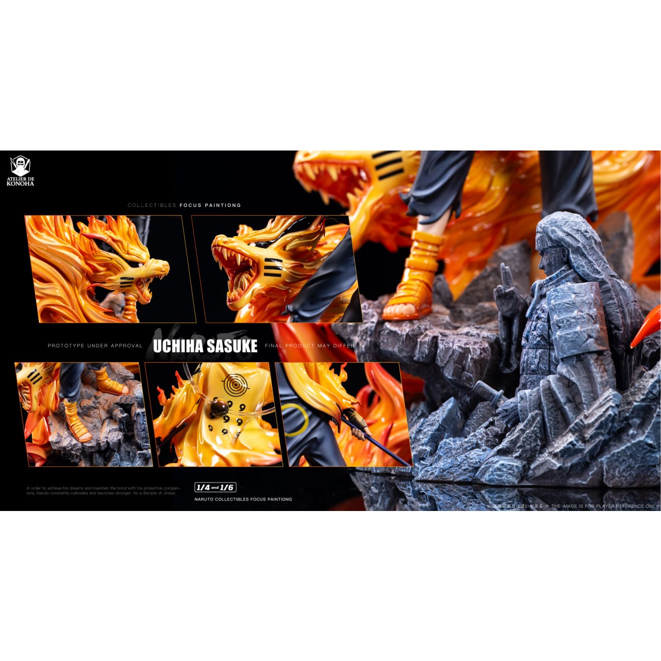 Atelier De Konoha Studio - Uzumaki Naruto & Uchiha Sasuke [6 Variants]