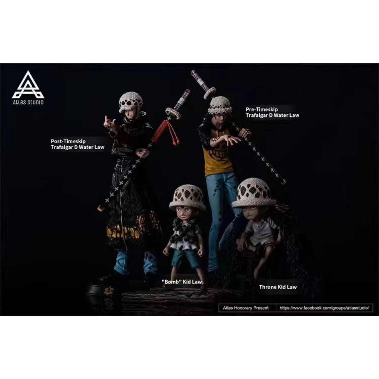 Atlas Studio - Trafalgar D Water Law [4 Variants]