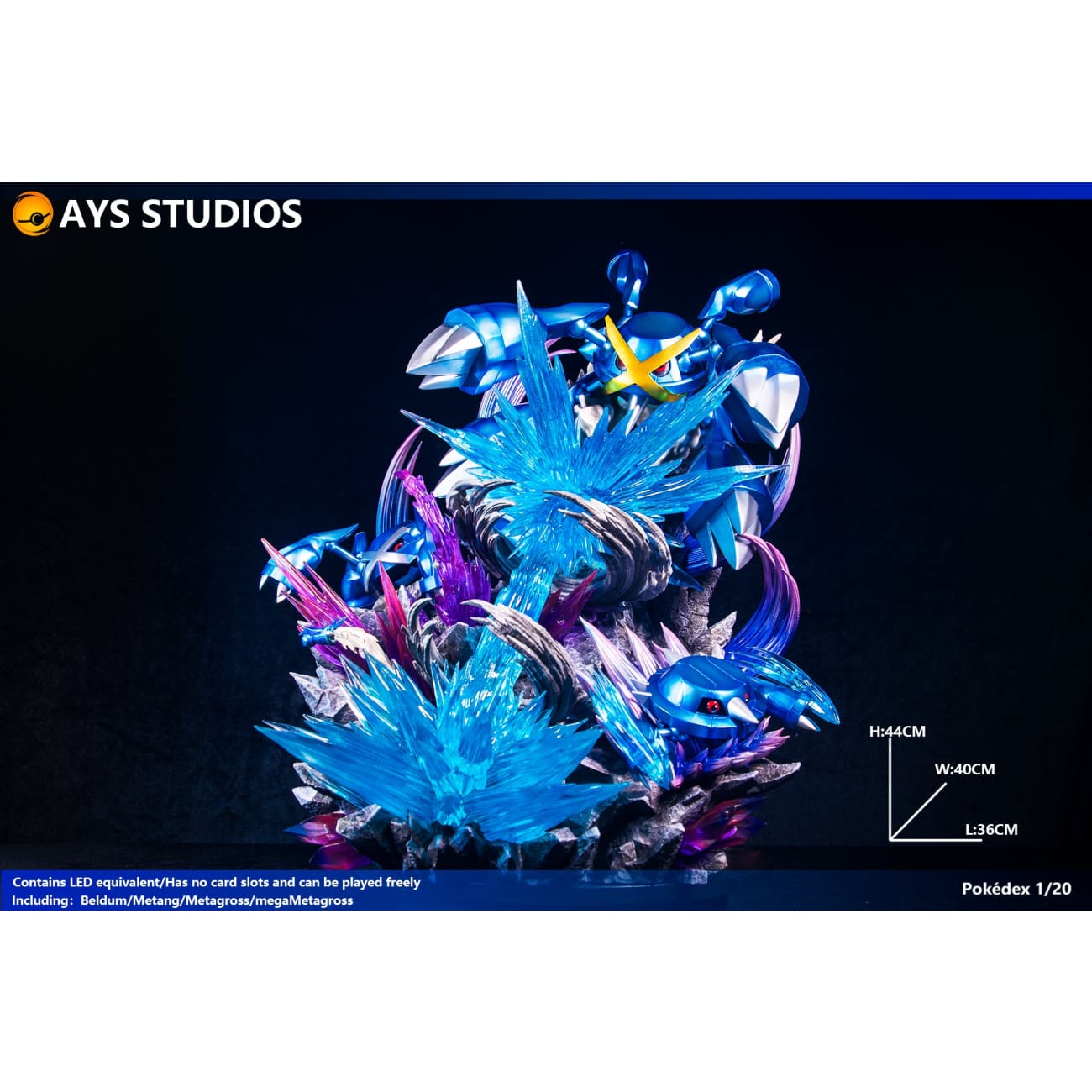 AYS Studio - Evolution of Metagross / Mega Metagross [5 Variants]