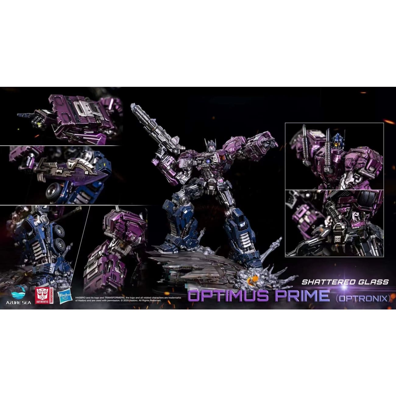 AzureSea Studio - Shattered Glass Optimus Prime [Licensed]