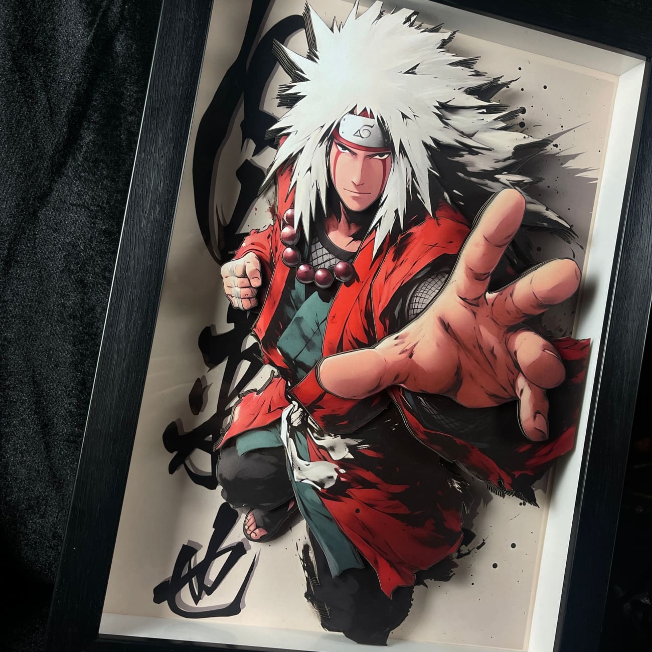 B&W Studio - Jiraiya 3D Poster Frame [KKNM-002]