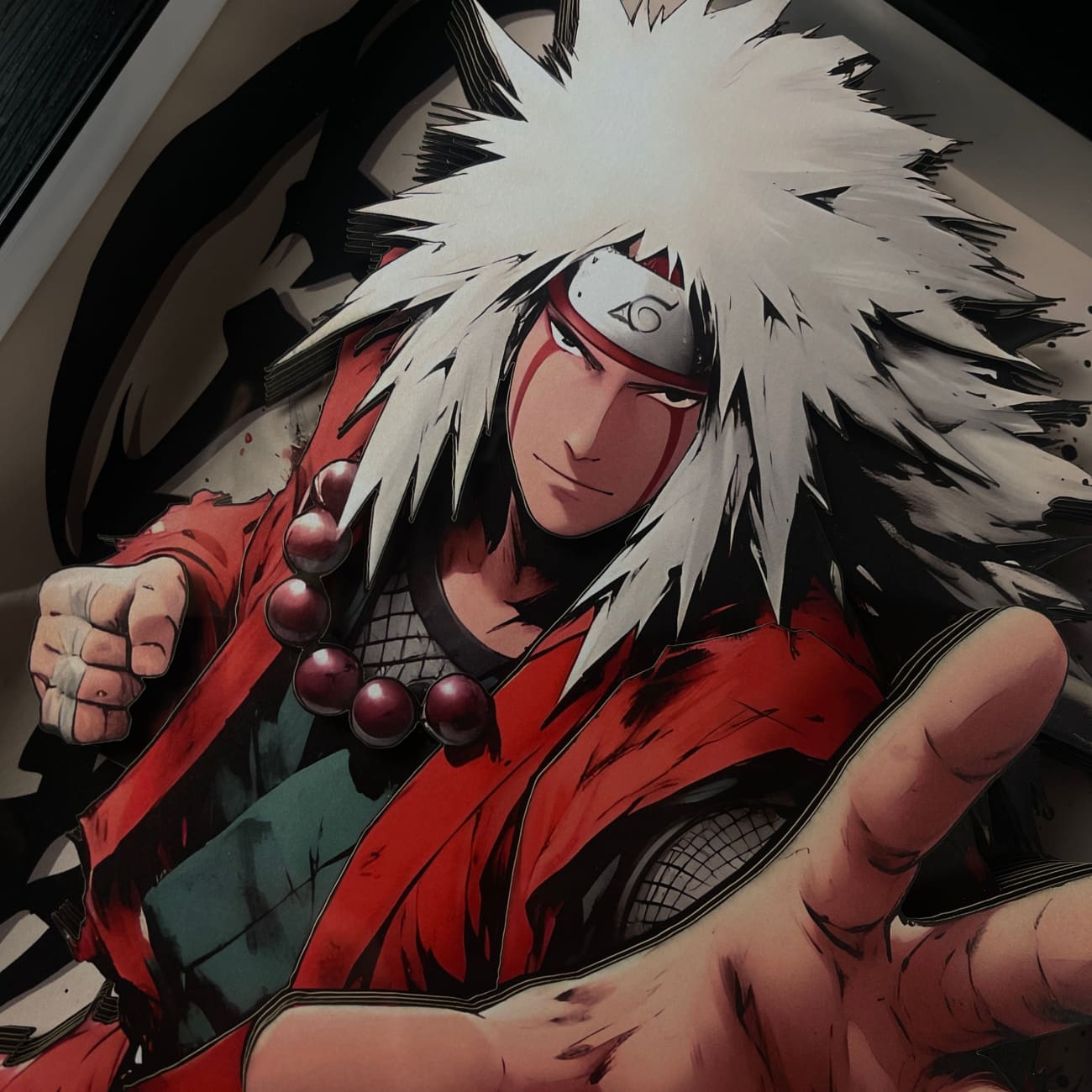 B&W Studio - Jiraiya 3D Poster Frame [KKNM-002]