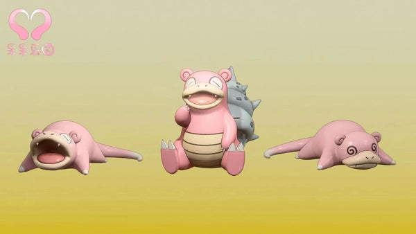 Dai Dai Le Yuan Studio - Sleepy Slowpoke / Can't Fight Slowpoke / Sleepy Slowbro [6 Variants]