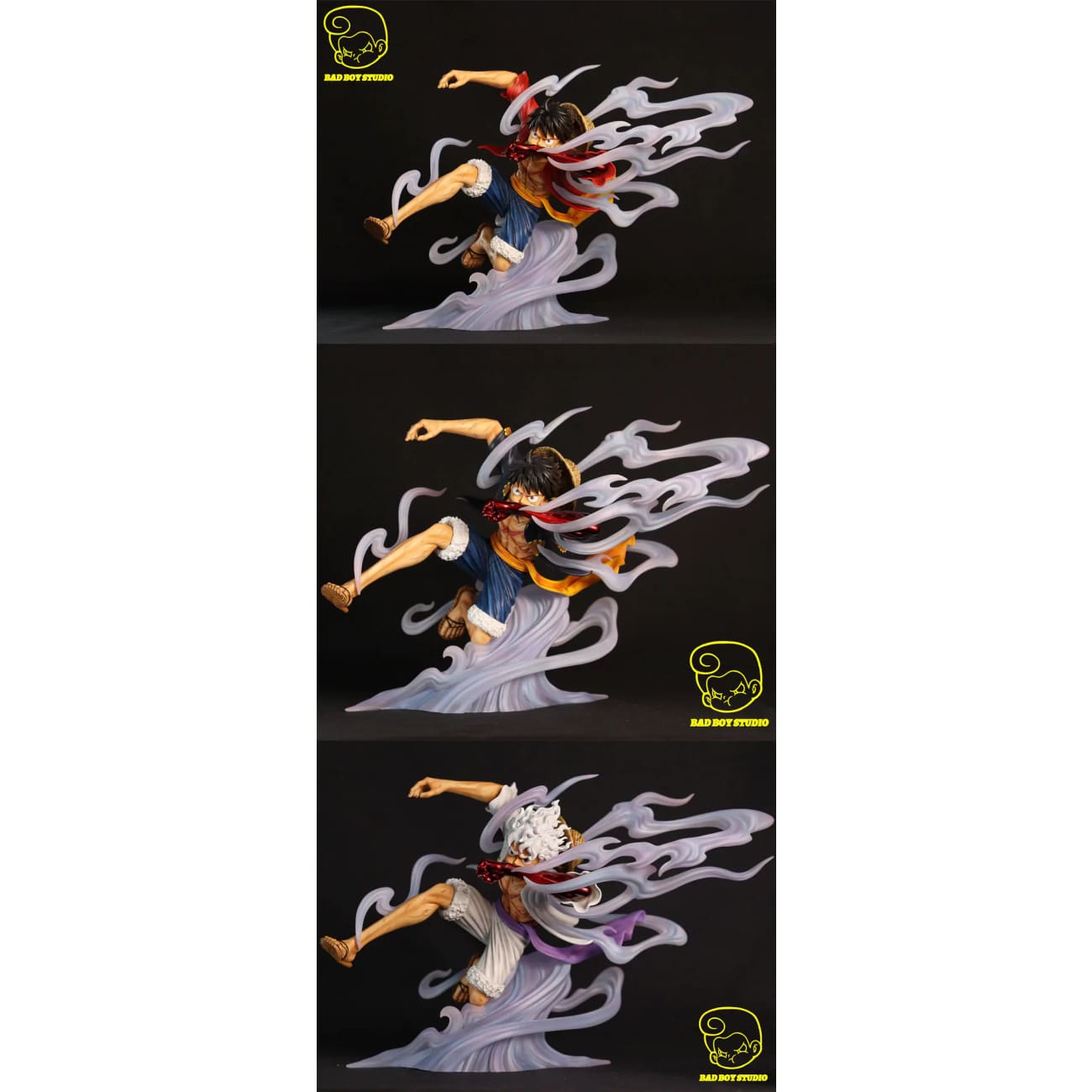Bad Boy Studio - Blowing Monkey D. Luffy [Classis Version / Dressrosa Version / Gear 5 Version]