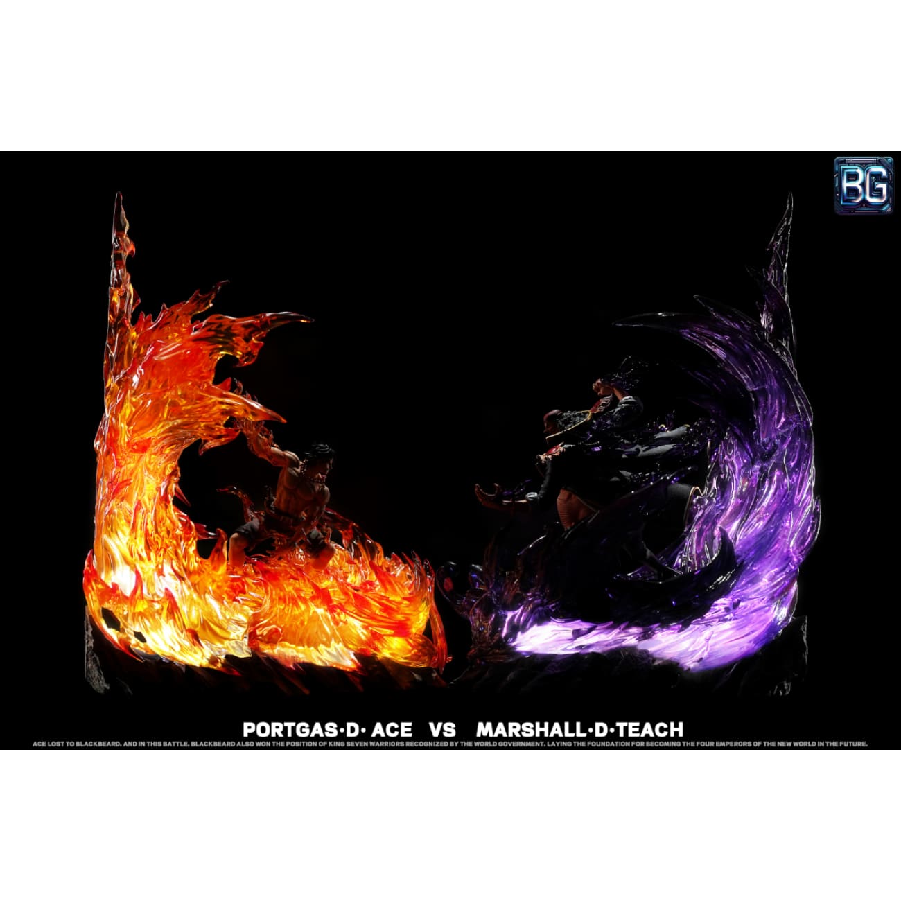 Badge Studio - Portgas D. Ace VS Marshall D. Teach [8 Variants]