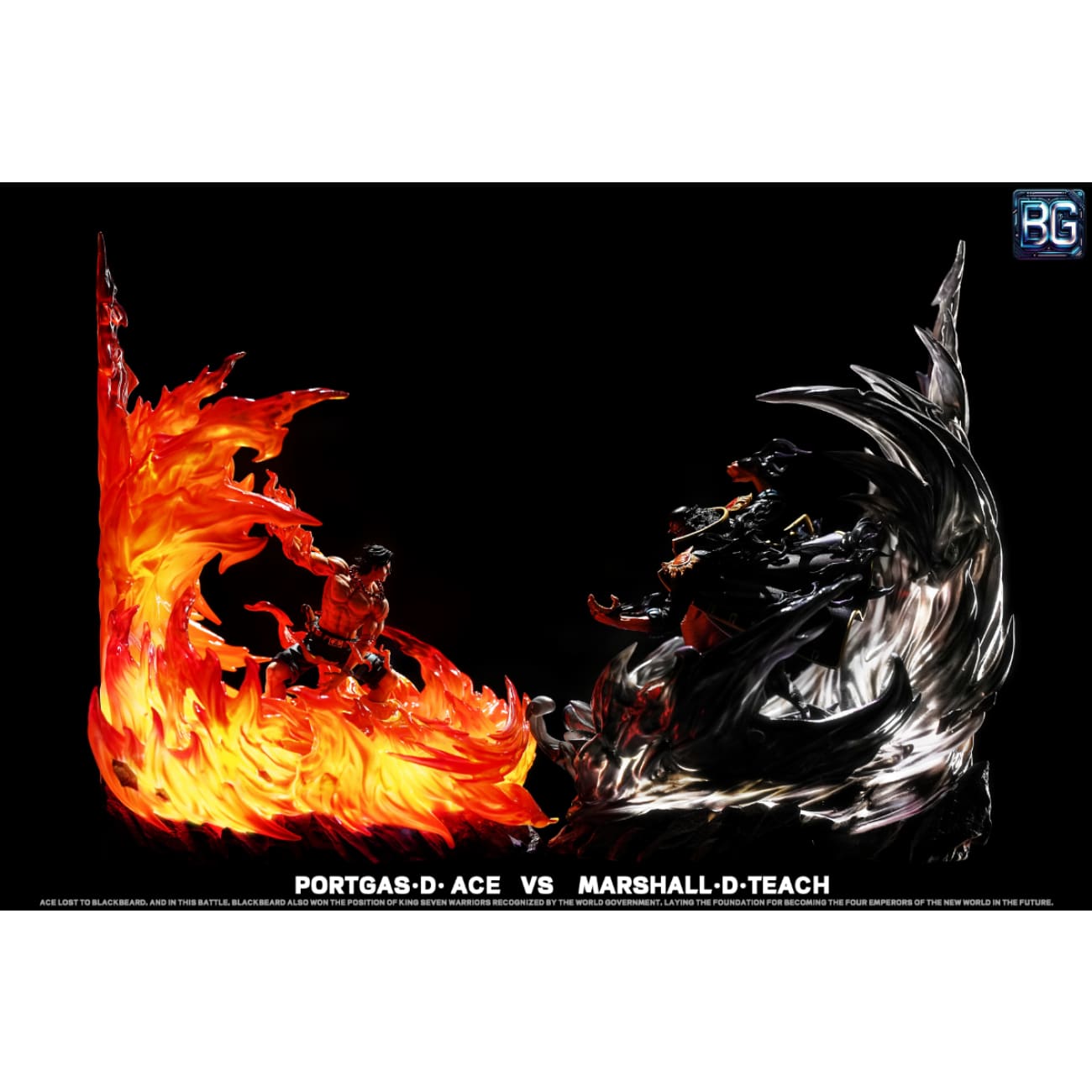 Badge Studio - Portgas D. Ace VS Marshall D. Teach [8 Variants]
