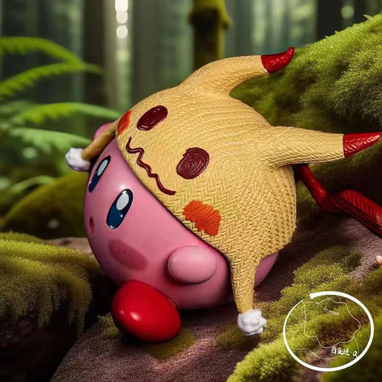 Bai Bian Guai Q Studio - Kirby Cosplay Mimikyu