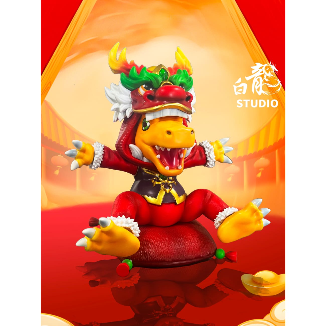 Bai Long Studio - Agumon / Veemon / Guilmon 