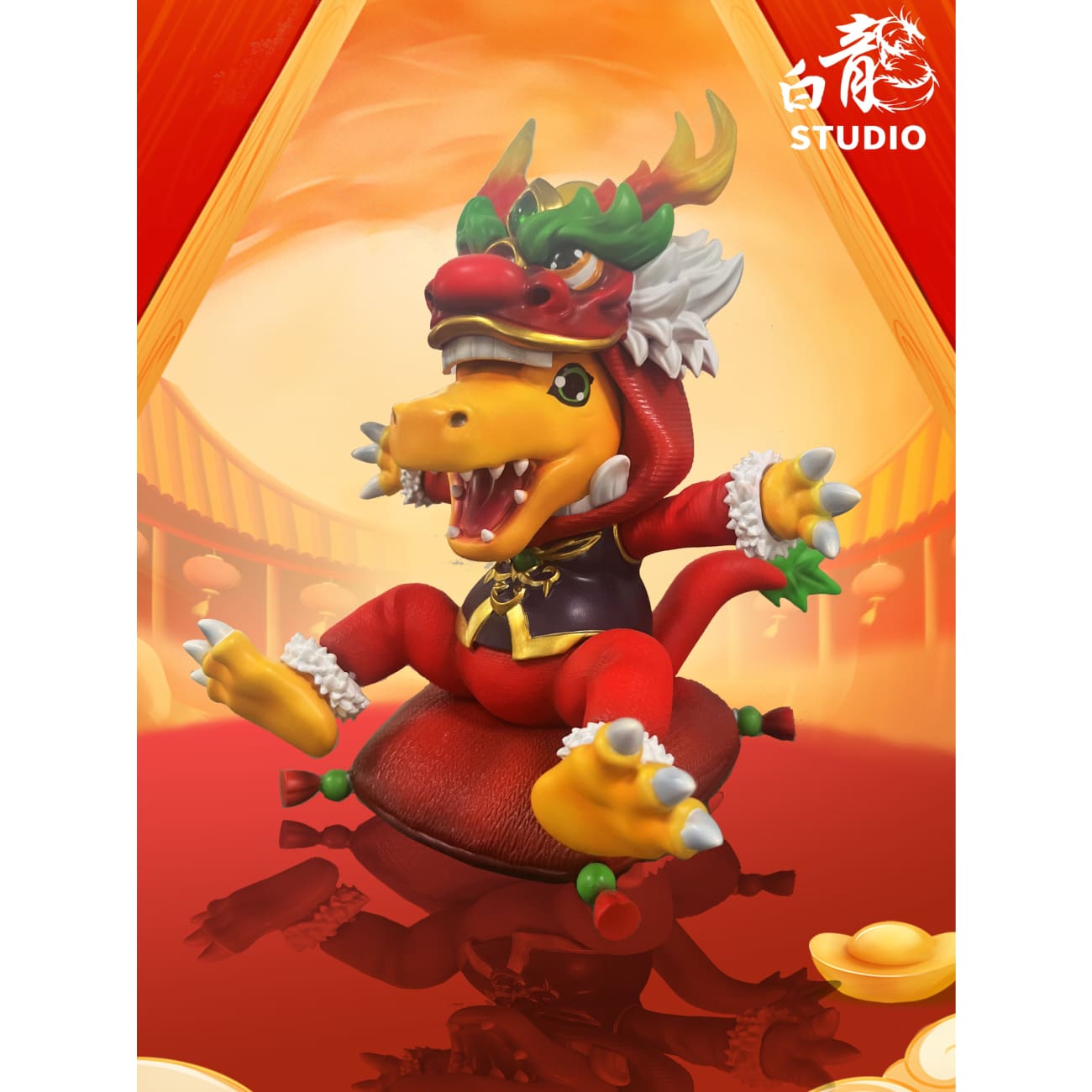 Bai Long Studio - Agumon / Veemon / Guilmon 