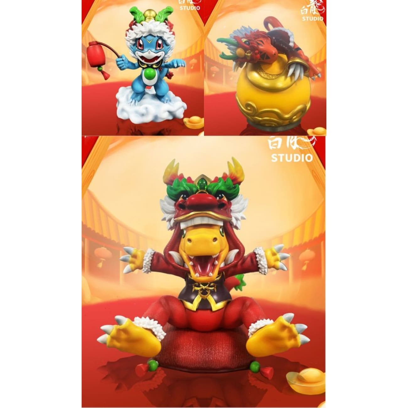 Bai Long Studio - Agumon / Veemon / Guilmon