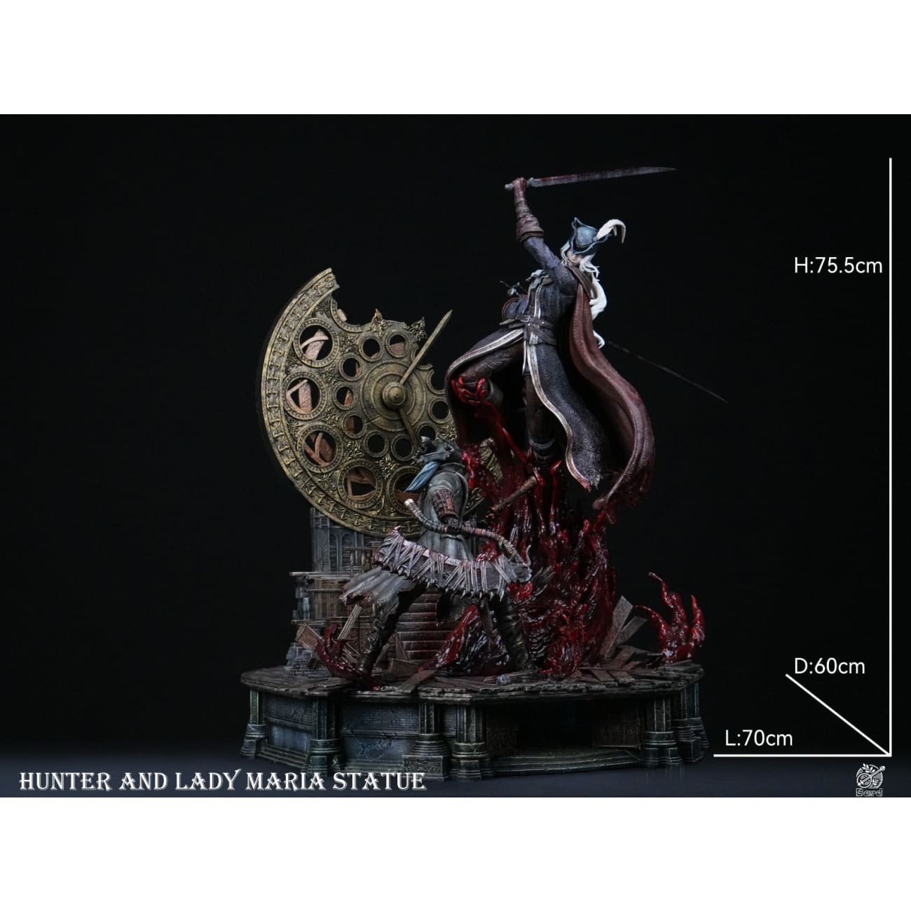 Bard Studio - Fight in the Astral Clock Tower Lady Maria vs. Hunter [3 Variants]