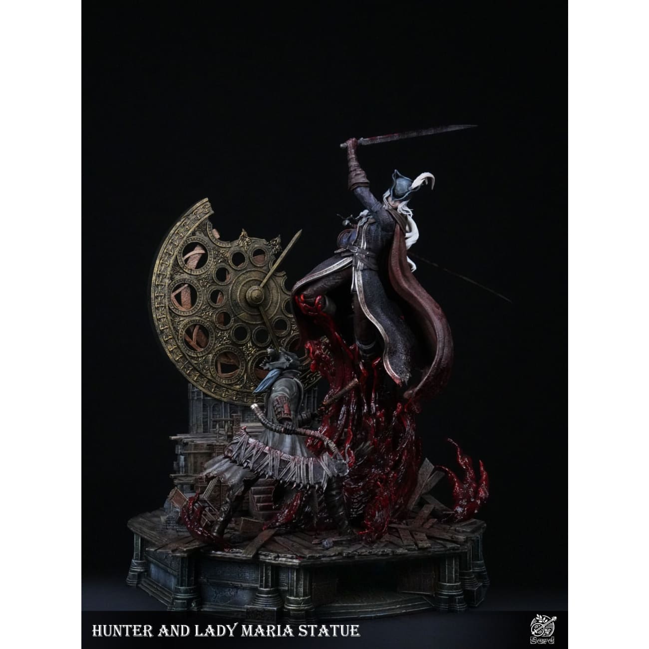 Bard Studio - Fight in the Astral Clock Tower Lady Maria vs. Hunter [3 Variants]