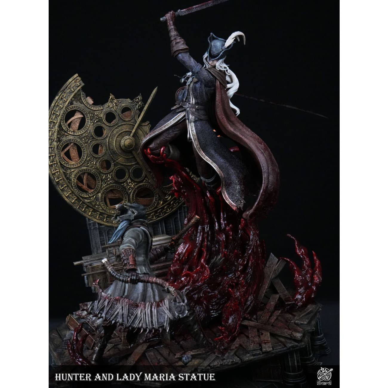 Bard Studio - Fight in the Astral Clock Tower Lady Maria vs. Hunter [3 Variants]