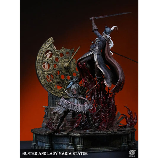 Bard Studio - Fight in the Astral Clock Tower Lady Maria vs. Hunter [3 Variants]