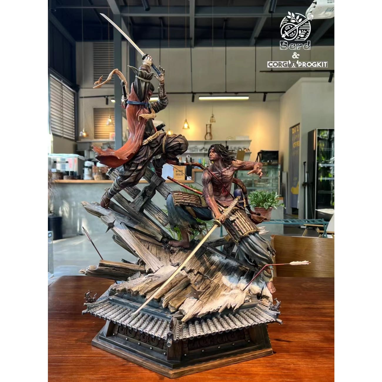 Bard Studio x Corgi Progkit Studio - Sekiro vs Genichiro Ashina