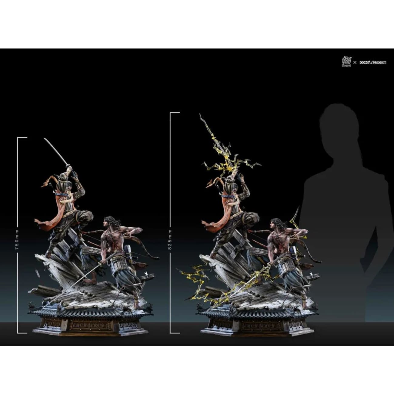 Bard Studio x Corgi Progkit Studio - Sekiro vs Genichiro Ashina