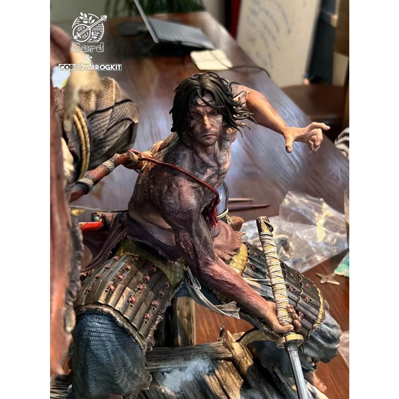 Bard Studio x Corgi Progkit Studio - Sekiro vs Genichiro Ashina