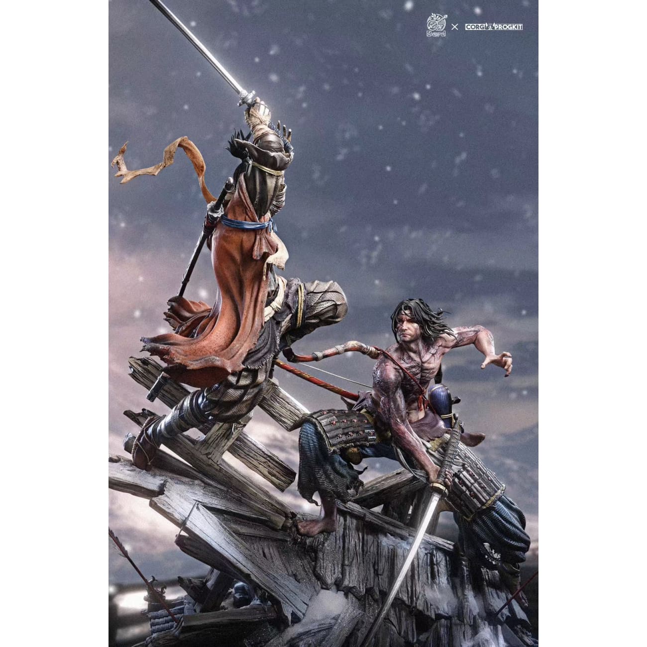 Bard Studio x Corgi Progkit Studio - Sekiro vs Genichiro Ashina