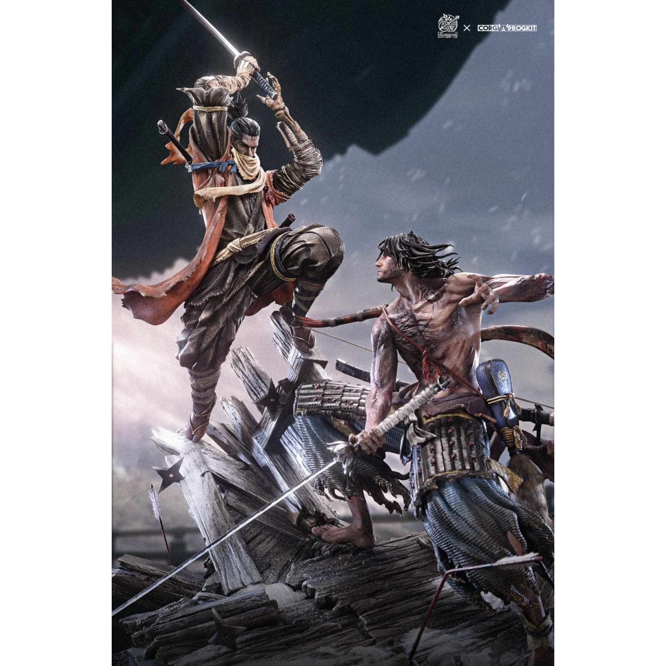 Bard Studio x Corgi Progkit Studio - Sekiro vs Genichiro Ashina