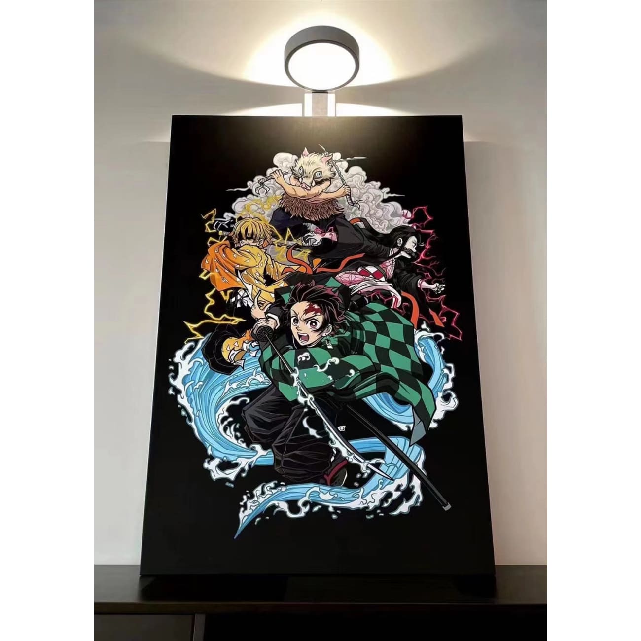 Kamados and friend / The  9 Pillar Poster Frame [60cm x 88cm]