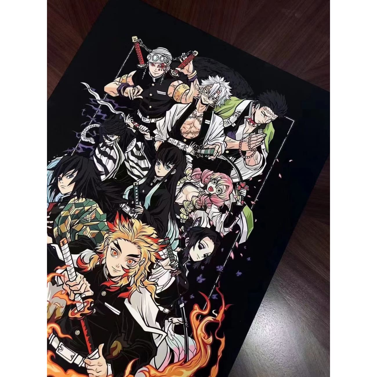 Kamados and friend / The  9 Pillar Poster Frame [60cm x 88cm]