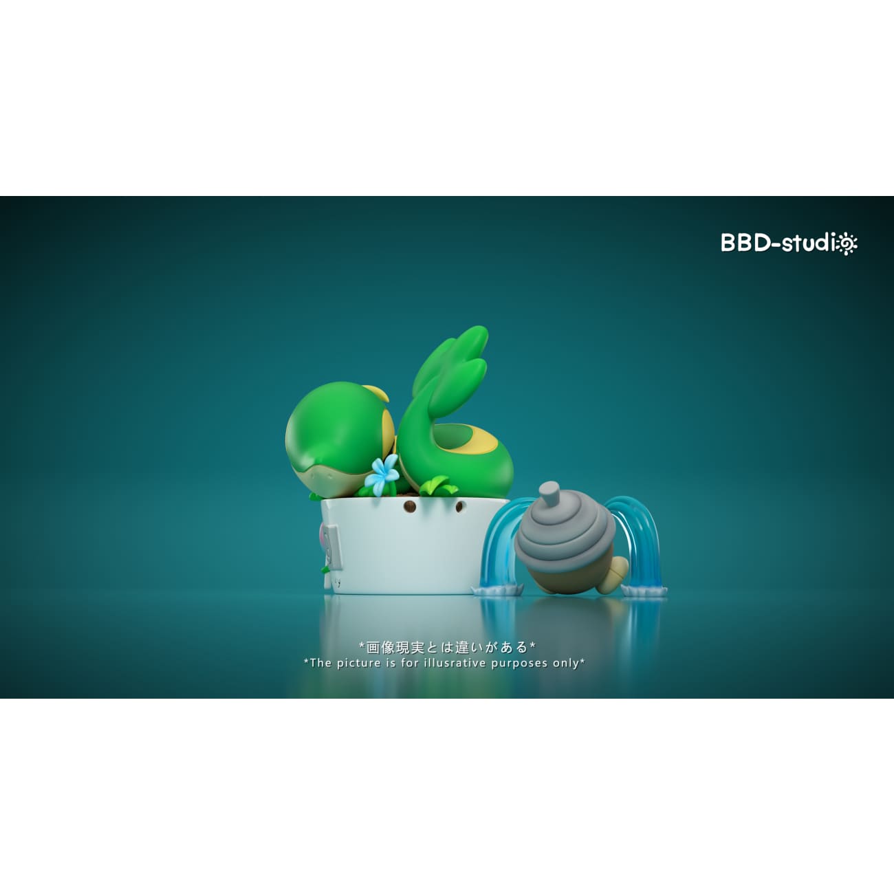 BBD Studio - Snivy & Seedot