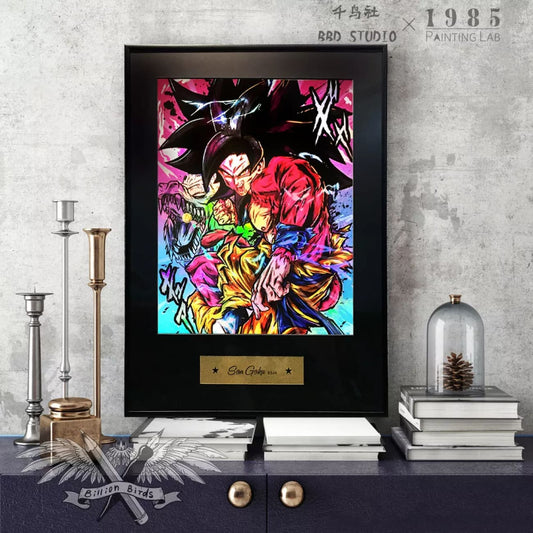 Bbd Studio x 1985 Painting Lab - Super Saiyan 4 Son Goku