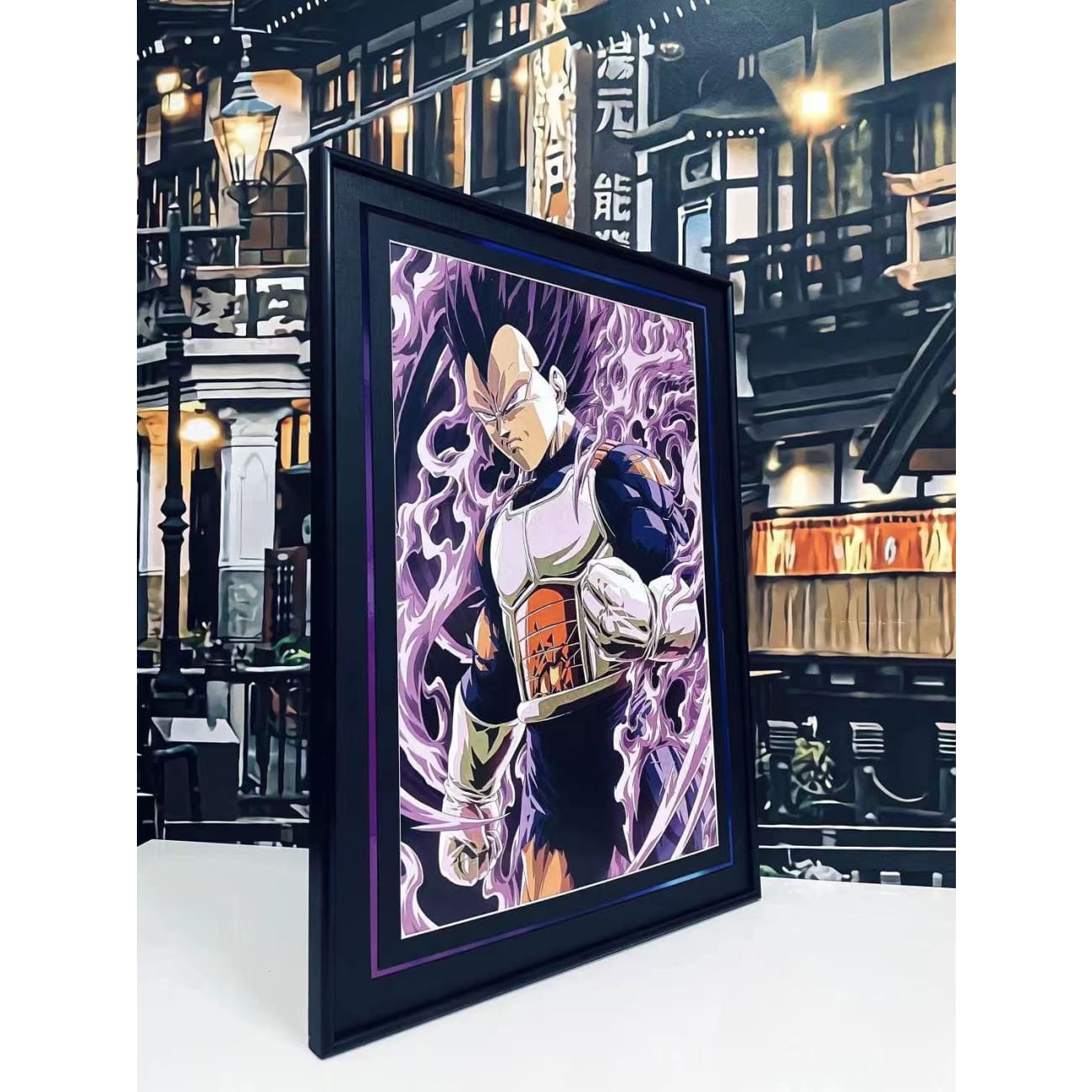 BBD X 1985 Printing Lab - Vegeta Poster Frame