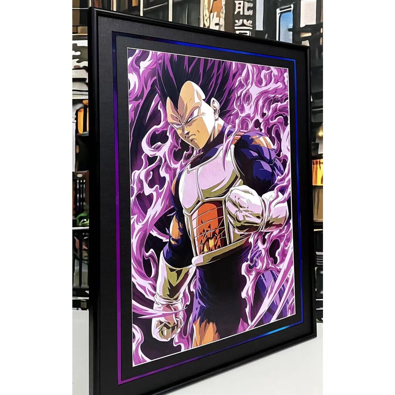 BBD X 1985 Printing Lab - Vegeta Poster Frame