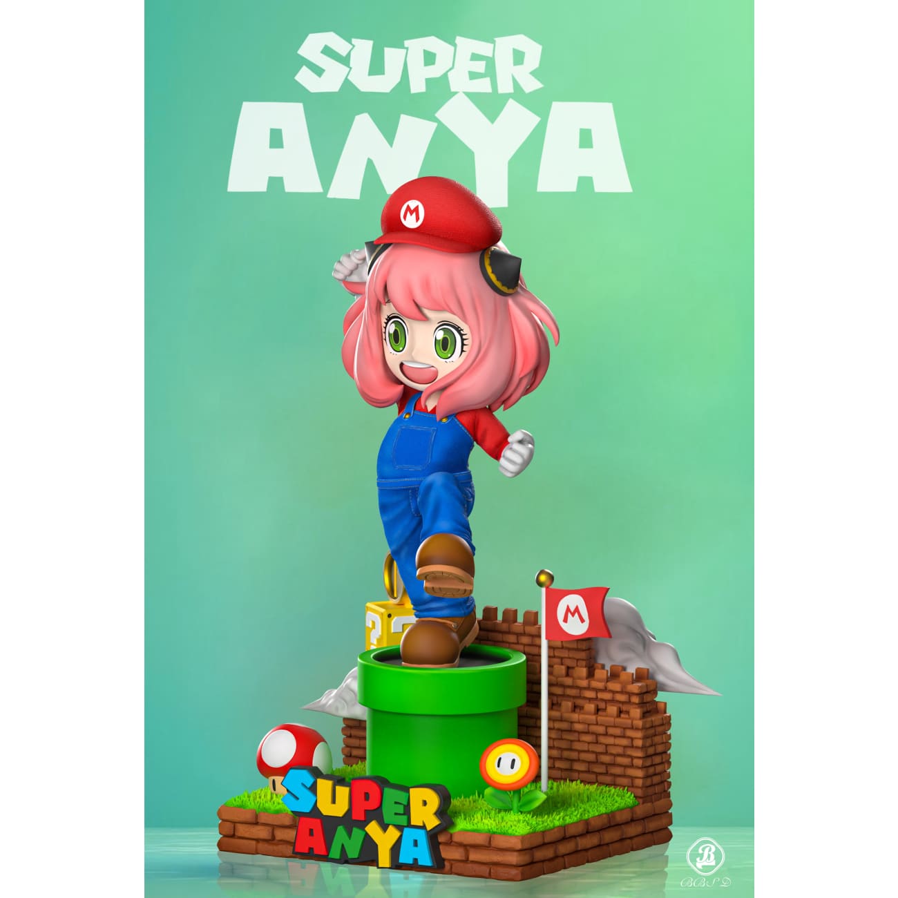 BBSD Studio - Anya Forger Cosplay Mario