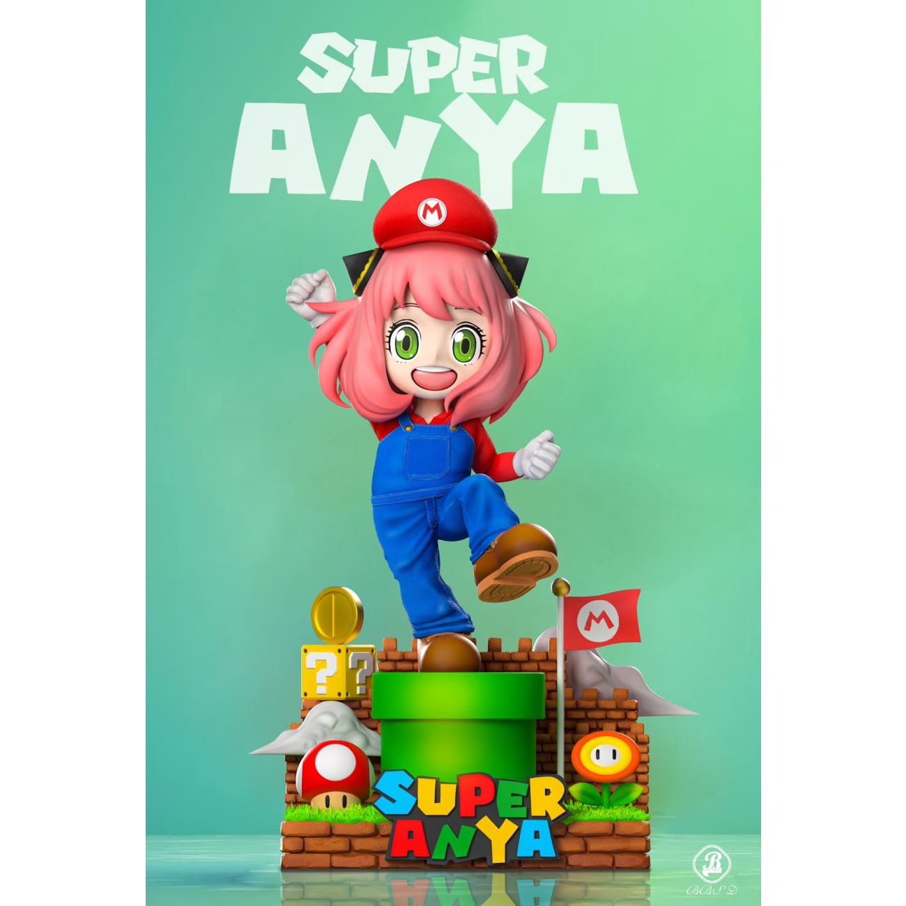 BBSD Studio - Anya Forger Cosplay Mario