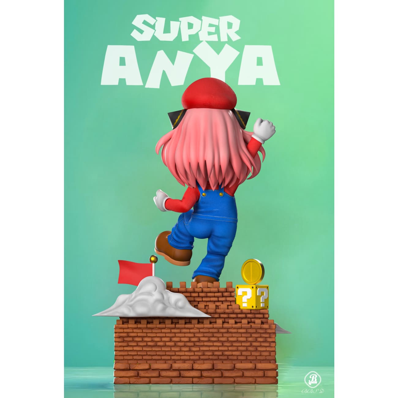 BBSD Studio - Anya Forger Cosplay Mario