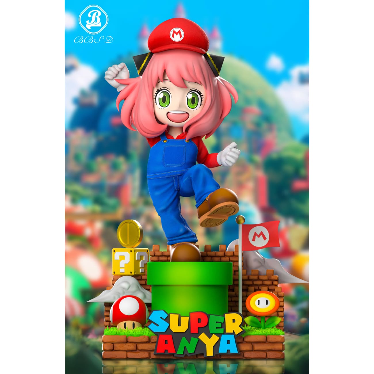 BBSD Studio - Anya Forger Cosplay Mario