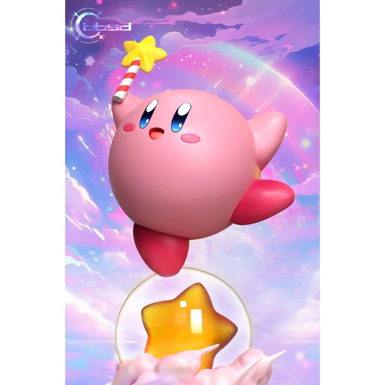 BBSD Studio - Lucky Star Kirby Night Lamp