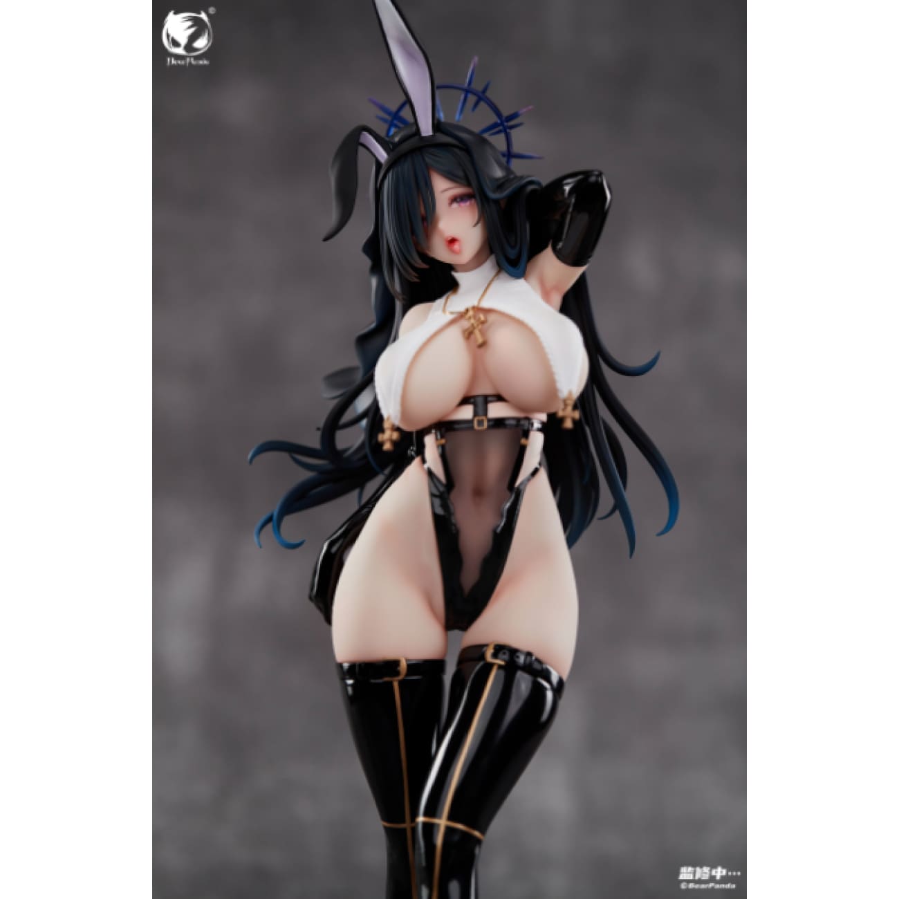 Bear Panda Studio - Bunny Black Nun